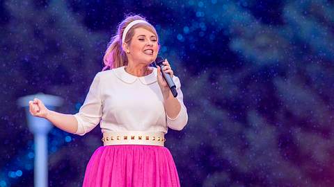 Maite Kelly bei der Aufzeichnung der MDR TV-Show Die Ross Antony Show auf der BUGA 2021 im Egapark. Erfurt, 09.07.2021 * - Foto: imago images/ Future Image