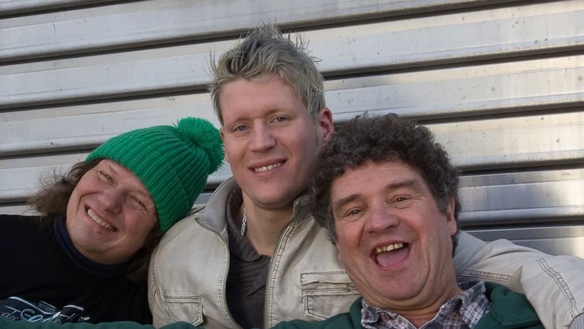 Manni, Uwe und Sohn Tommy Ludolf heute Manni, Uwe und Sohn Tommy Ludolf heute