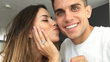 Marc Bartras Freundin Melissa Jimenez hat einen besonderen Platz in seinem Herzen - Foto: Instagram/@marcbartra