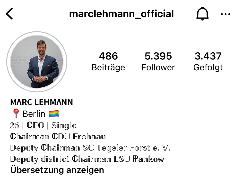 Marc Lehmann Marc Lehmann