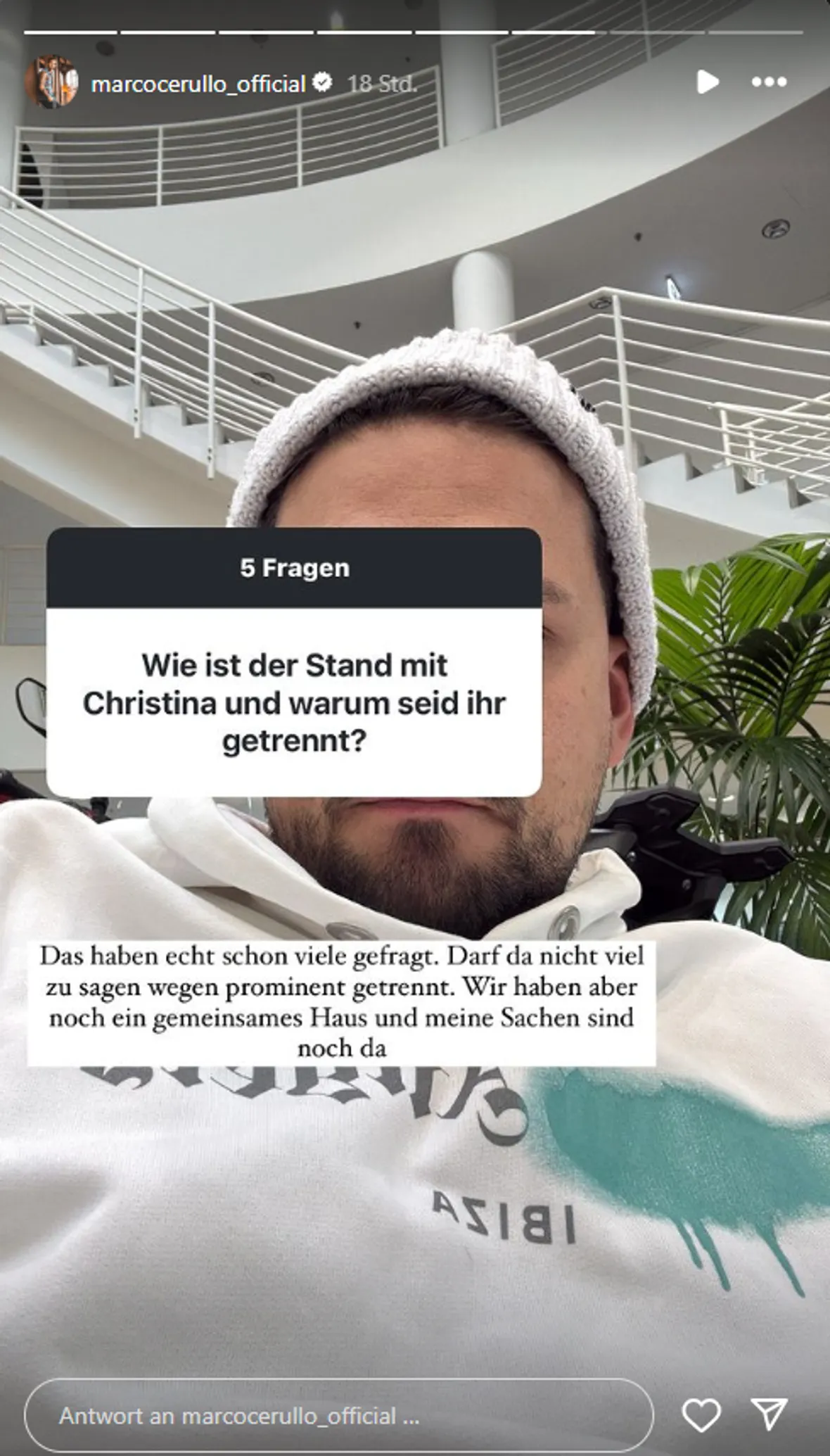 Marco Cerullo Fragerunde Marco Cerullo Fragerunde