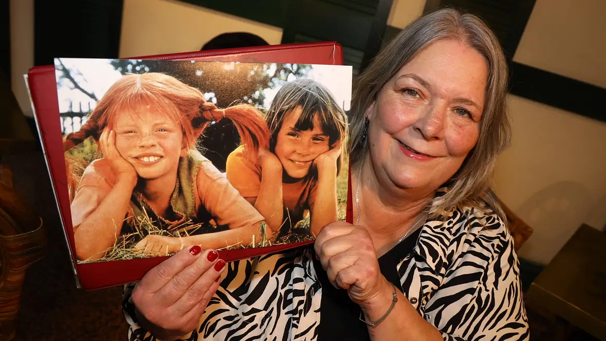 Maria Persson alias Annika aus "Pippi Langstrumpf" heute Maria Persson alias Annika aus "Pippi Langstrumpf" heute