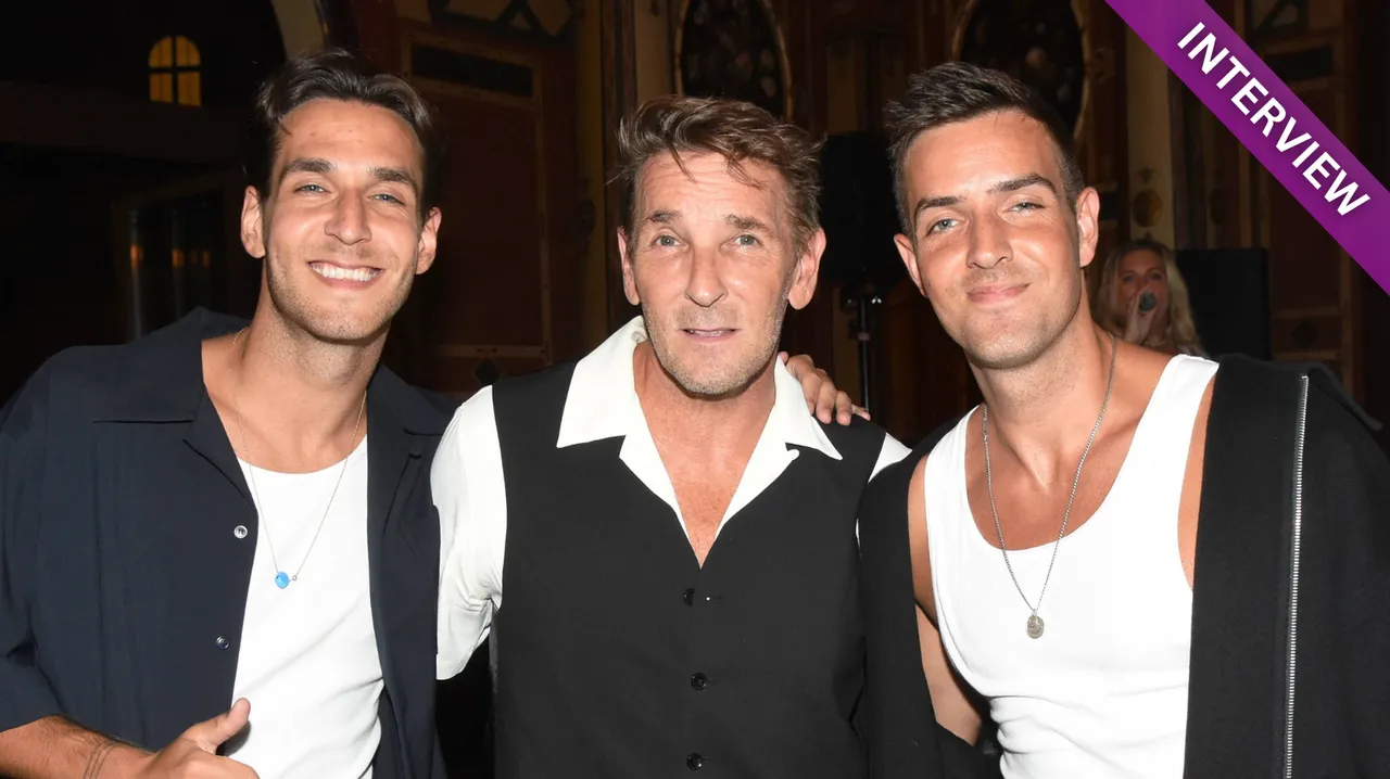 Mark Keller und seine Söhne Joshua und Aaron Mark Keller und seine Söhne Joshua und Aaron - Foto: IMAGO / Lindenthaler