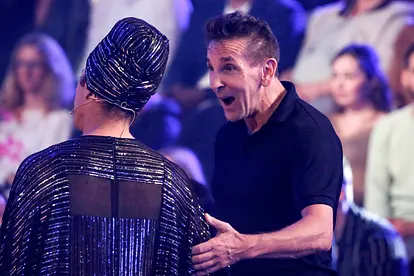 Mark Keller staunt im Studio von "Let's Dance.