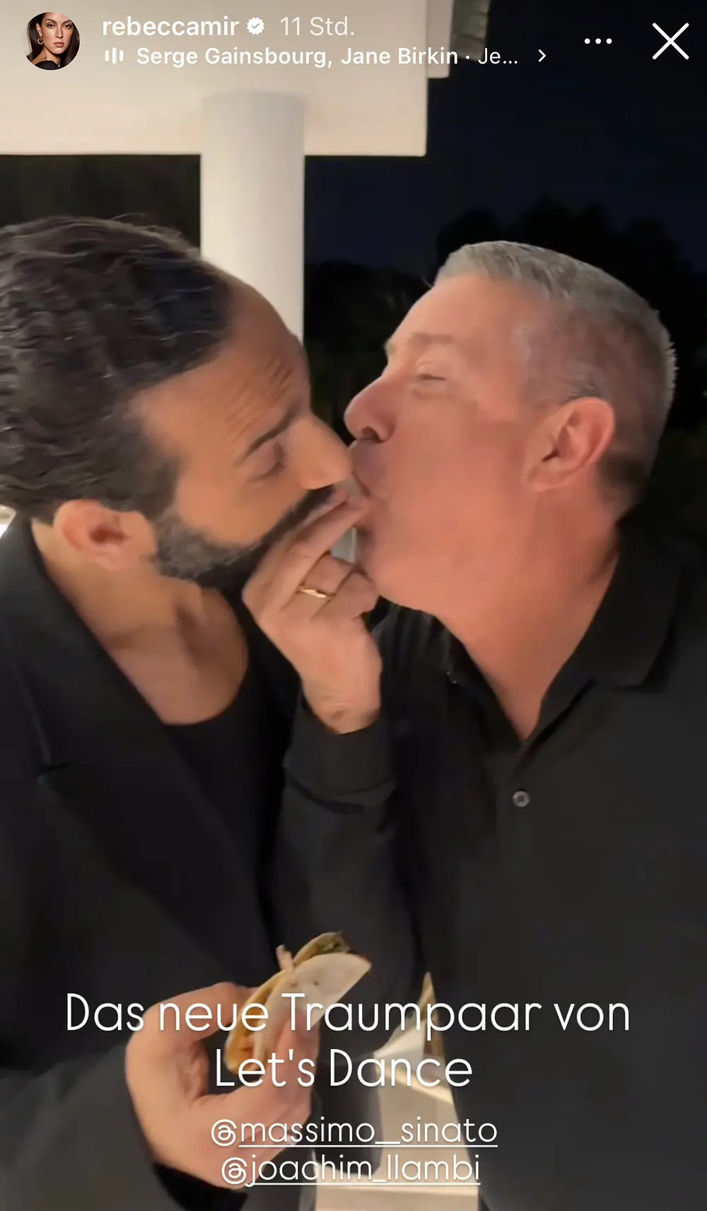 Massimo Sinató und Joachim Llambi Massimo Sinató und Joachim Llambi