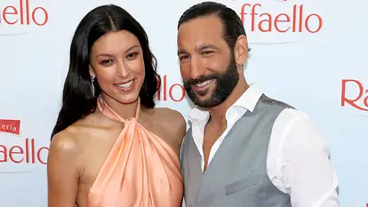 Rebecca Mir und Massimo Sinató
