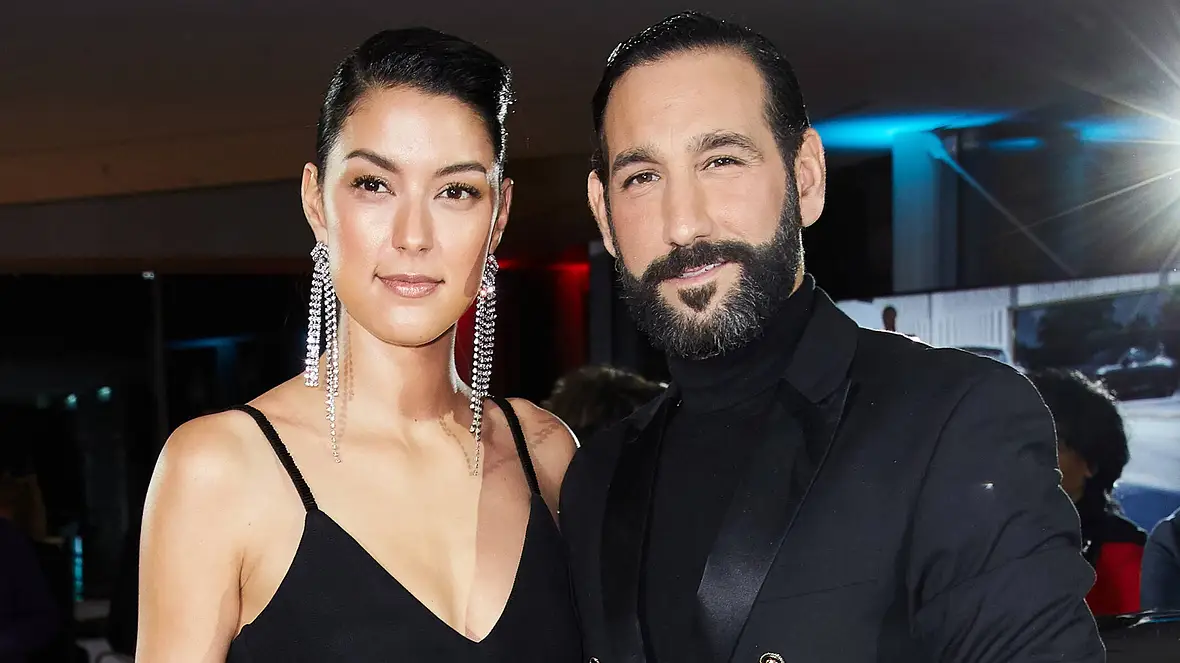 Rebecca Mir und Massimo Sinató