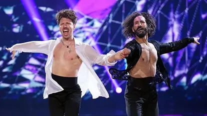 Valentin Lusin und Massimo Sinató