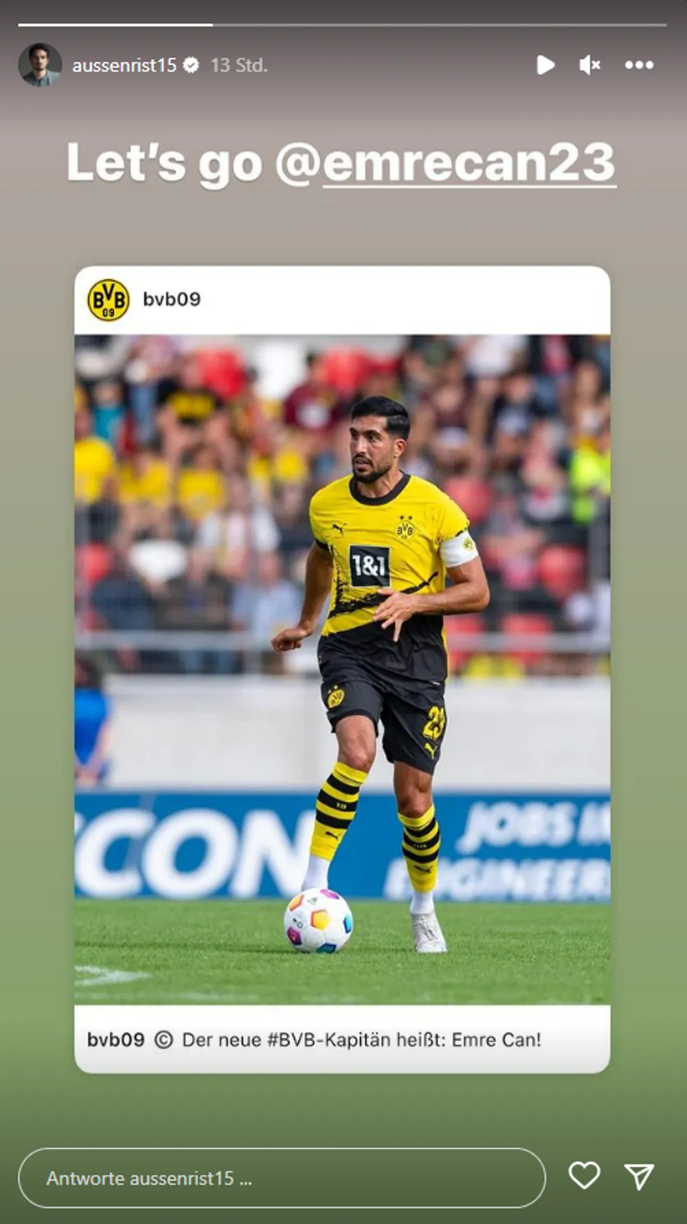 Mats Hummels gratuliert Emre Can Mats Hummels gratuliert Emre Can
