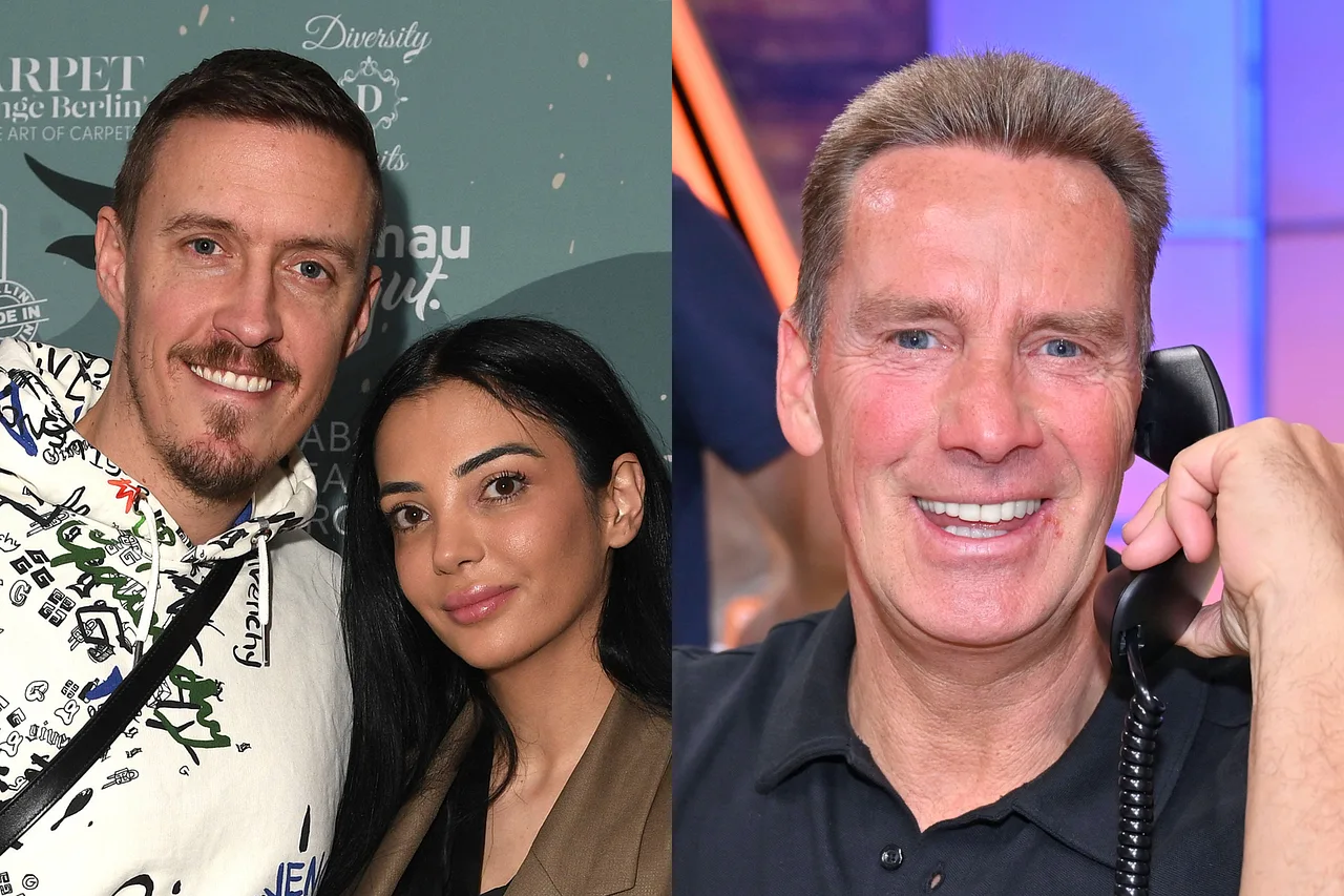 Collage: Links Max und Dilara Kruse, rechts Jürgen Milski mit einem Telefonhörer in der Hand