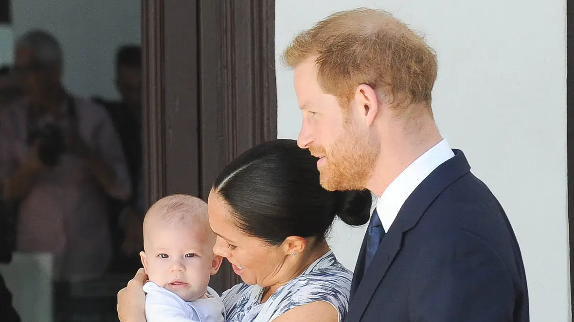 Meghan und Harry mit Baby Archie