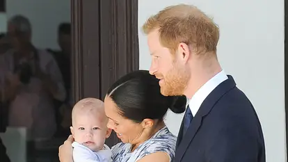 Meghan und Harry mit Baby Archie