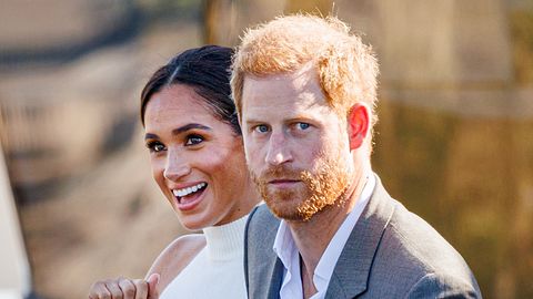 Meghan und Harry - Foto: Patrick van Katwijk/Getty Images