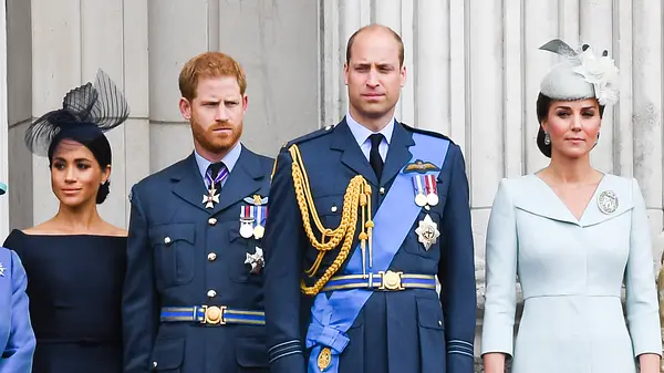 Meghan, Harry, Kate und William