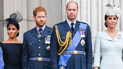 Herzogin Meghan, Prinz Harry, Prinz William, Herzogin Kate - Foto: Getty Images