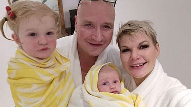 Melanie Müller, Mann Mike und ihre Kinder - Foto: Instagram/ melaniemueller_offiziell