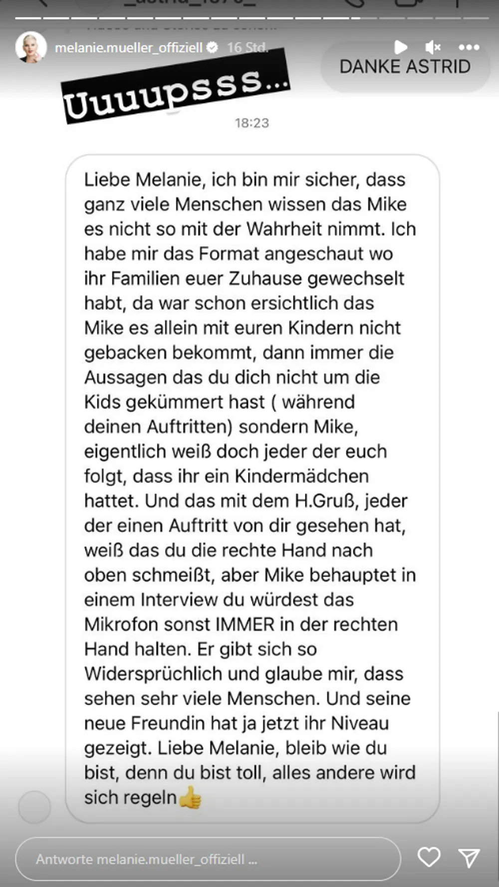 Melanie Müller Vorwürfe Mike Blümer Melanie Müller Vorwürfe Mike Blümer