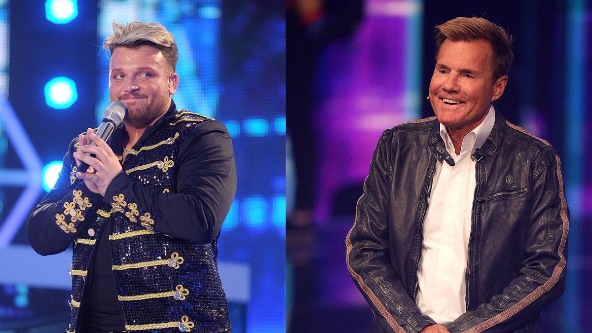 Menowin Fröhlich und Dieter Bohlen