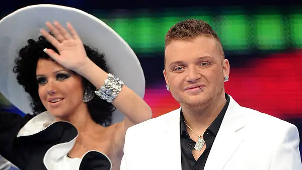 Kim Gloss und Menowin Fröhlich