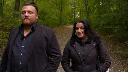 Menowin Fröhlich und seine Mutter