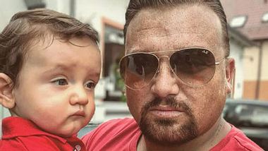Menowin Fröhlich zeigt seinen Sohn - Foto: Instagram/@menowin_official