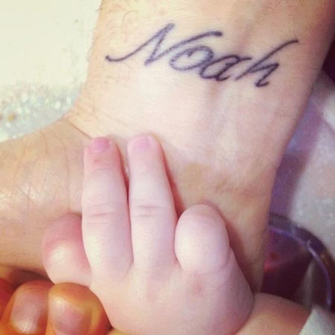 Michael Bublé ließ sich den Namen seines Sohns tätowieren