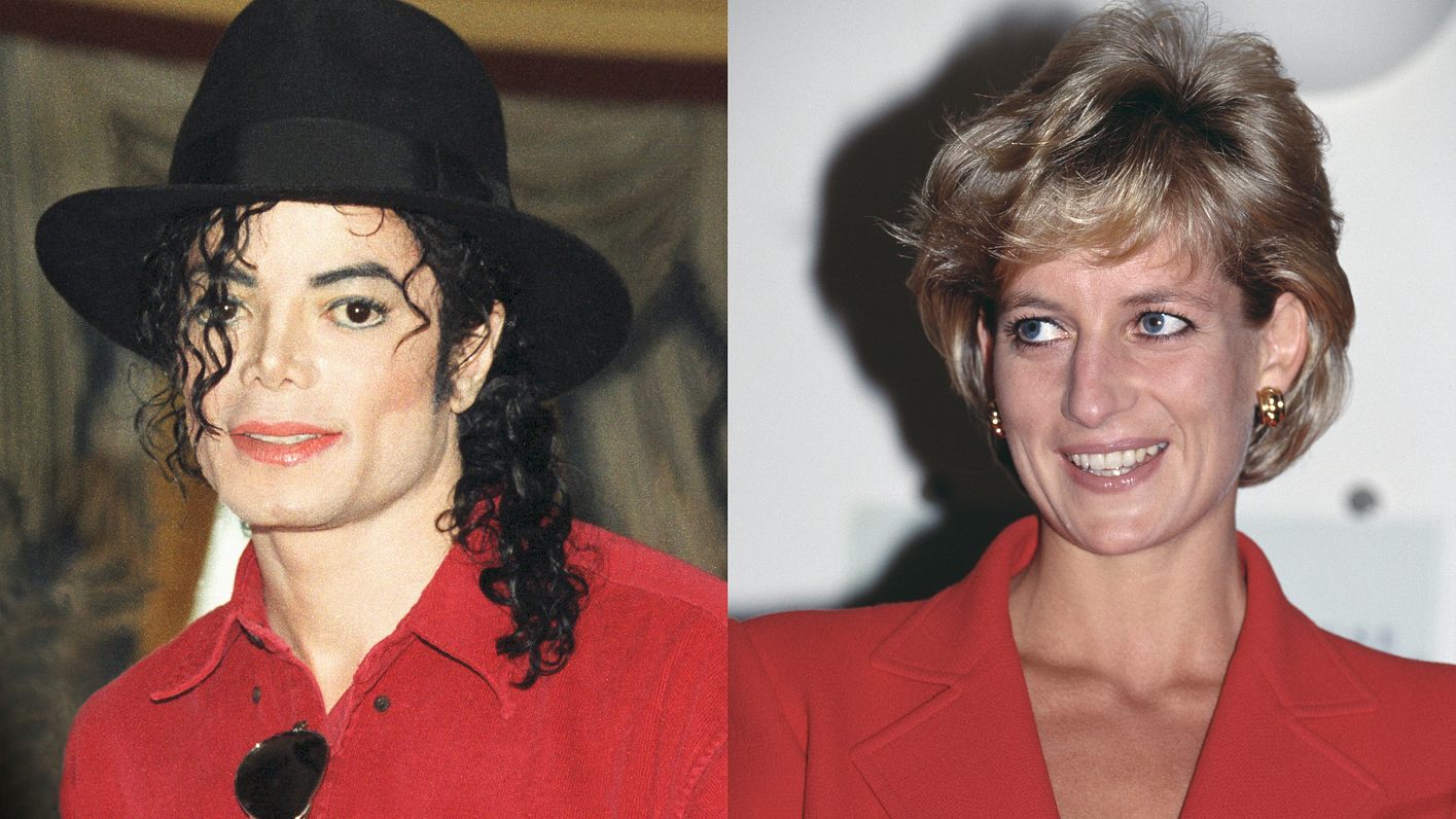 Lady Diana Michael Jackson