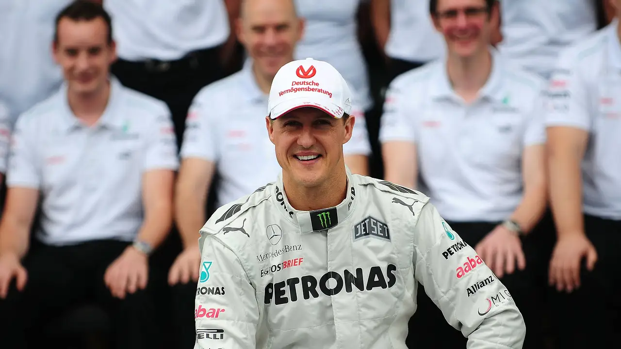 Michael Schumacher 2012 in Brasilien