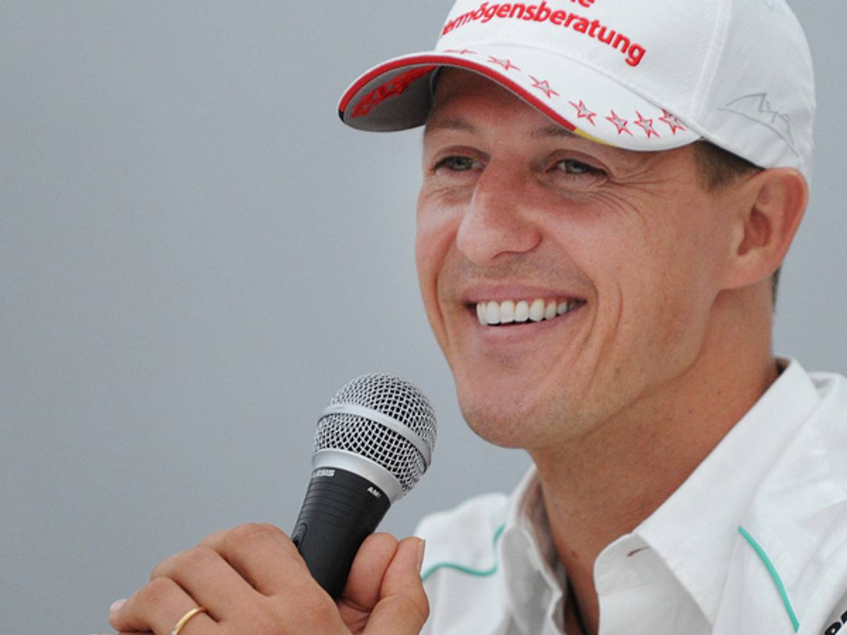 Michael Schumacher ist ein Kämpfer