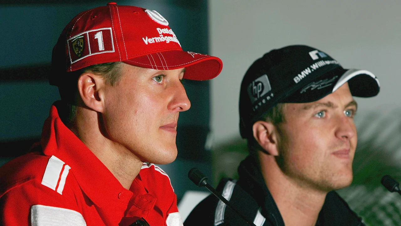 Michael Schumacher & Bruder Ralf Michael Schumacher & Bruder Ralf - Foto: Clive Rose/Getty Images