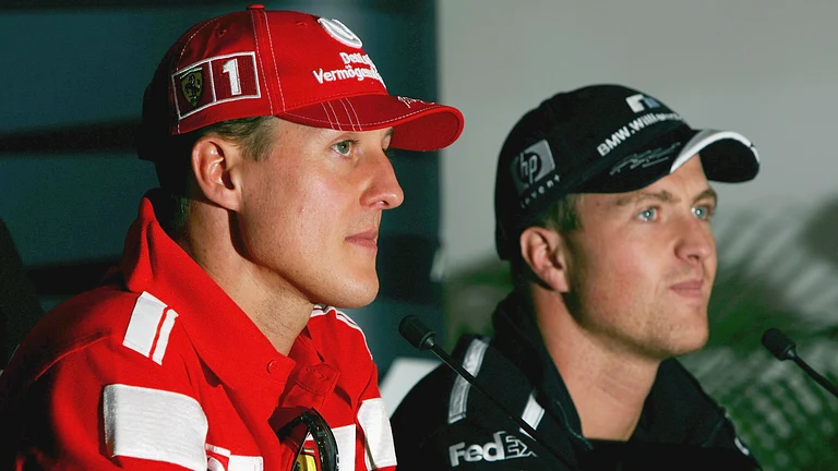 Ralf und Michael Schumacher