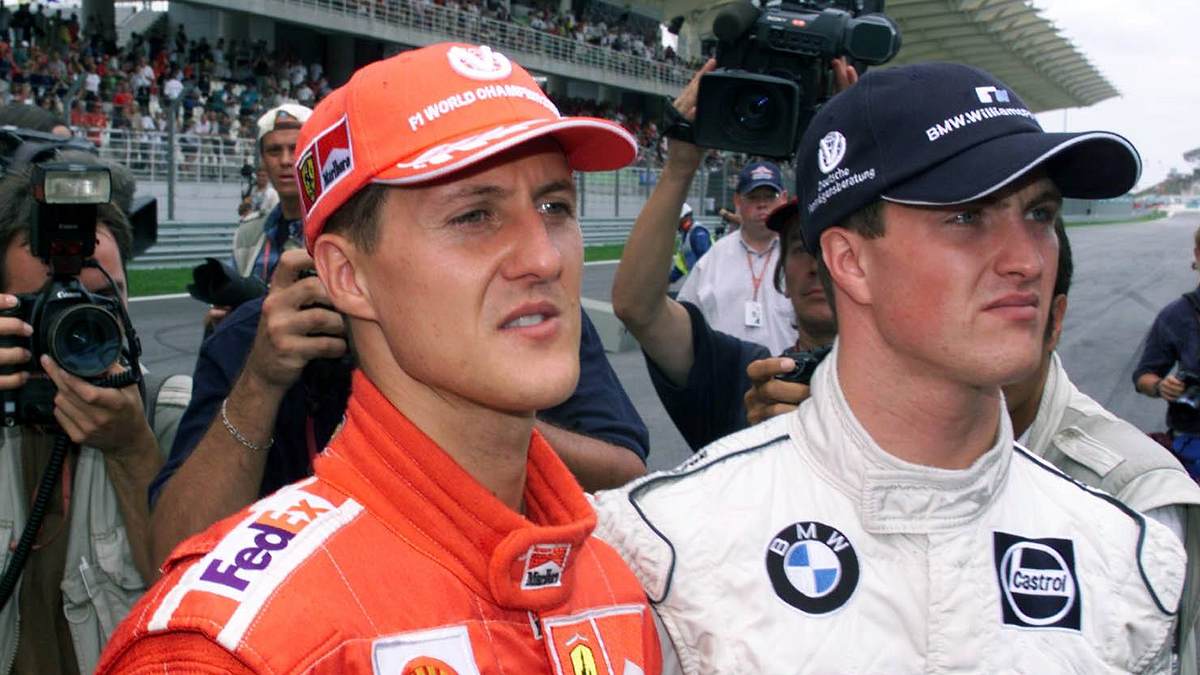 Michael Schumacher und sein Bruder Ralf