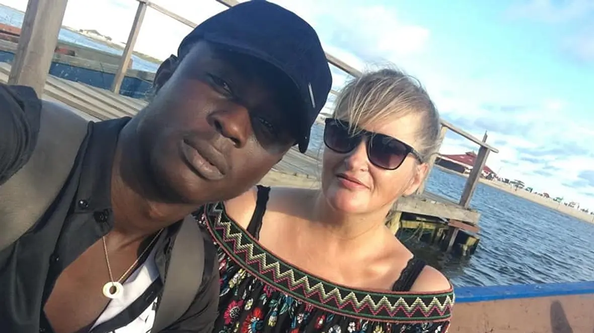 Michaela Vollmer und Edward heute Michaela Vollmer und Edward heute