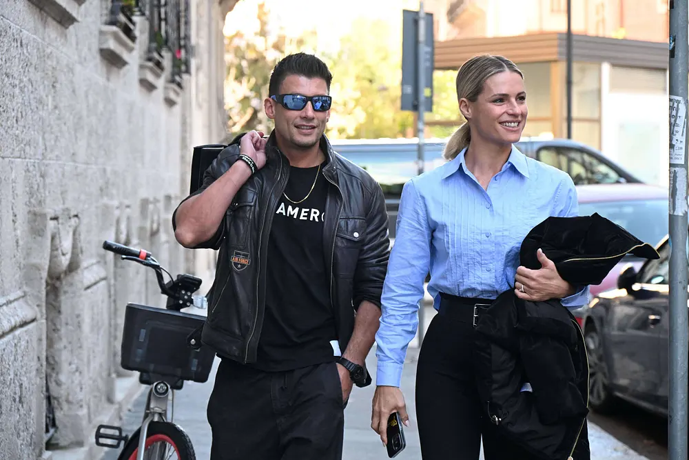 Michelle Hunziker & Alessandro Carollo Michelle Hunziker & Alessandro Carollo