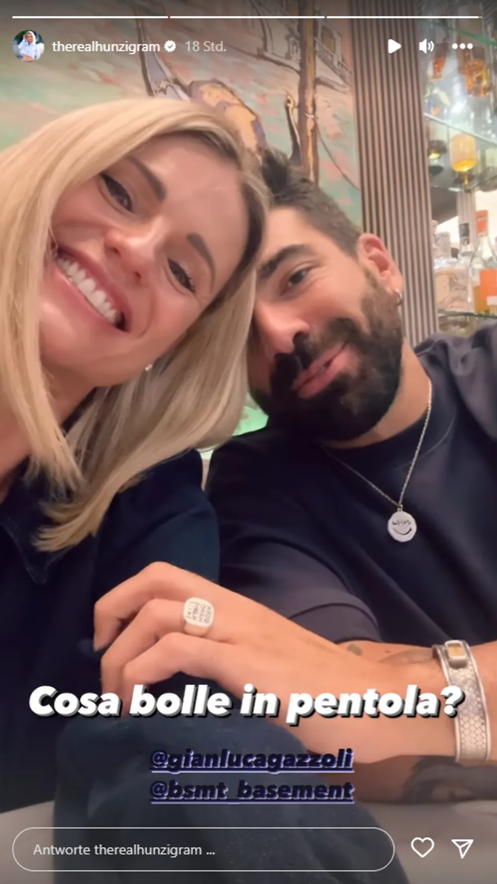 Michelle Hunziker & Gianluca Gazzoli Michelle Hunziker & Gianluca Gazzoli