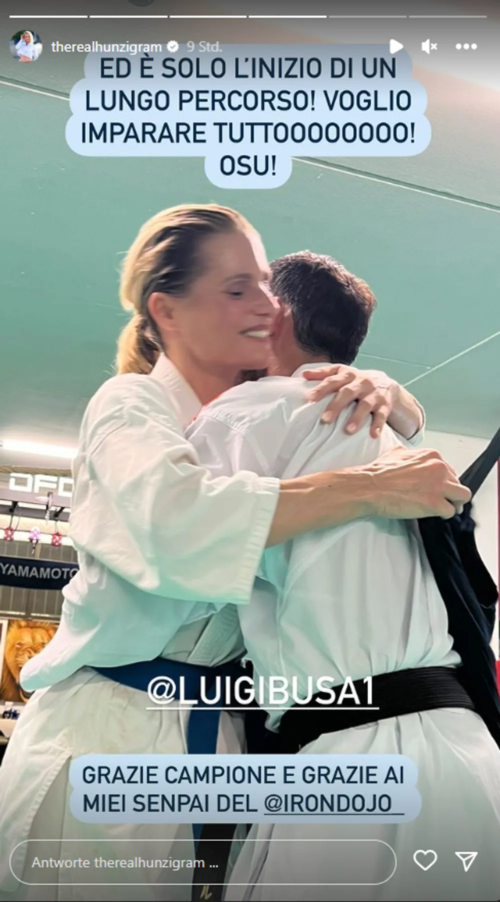 Michelle Hunziker & Luigi Busà Michelle Hunziker & Luigi Busà