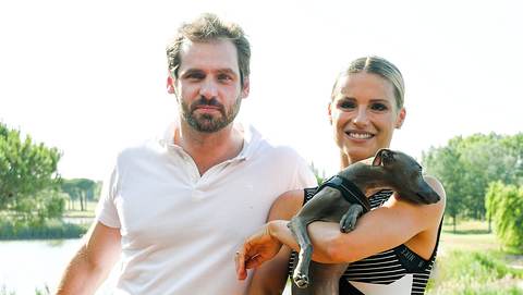 Michelle Hunziker und Tomaso Trussardi  - Foto: IMAGO/ Italy Photo Press