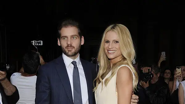 Michelle Hunziker Tomaso Trussardi