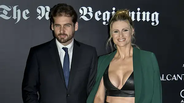 Tomaso Trussardi & Michelle Hunziker