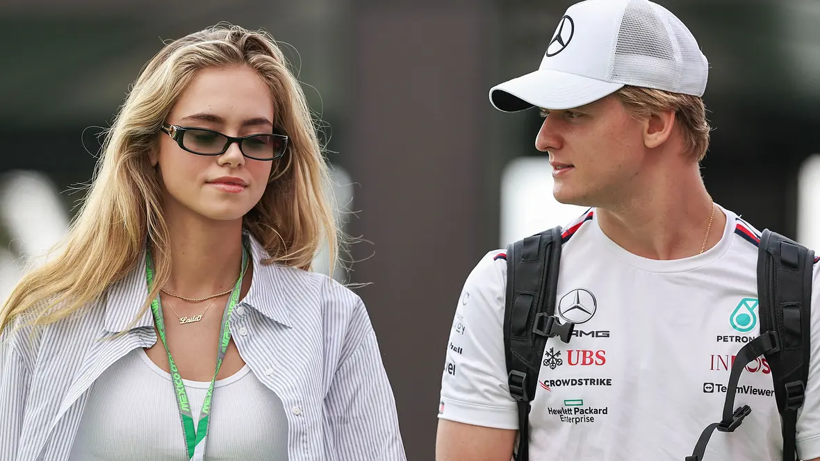 Mick Schumacher & Laila Hasanovic Mick Schumacher & Laila Hasanovic