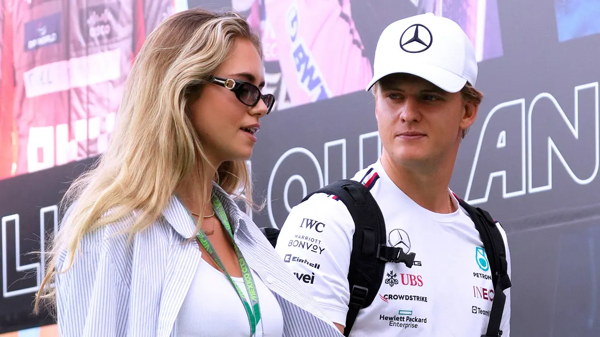 Mick Schumacher & Laila Hasanovic Mick Schumacher & Laila Hasanovic