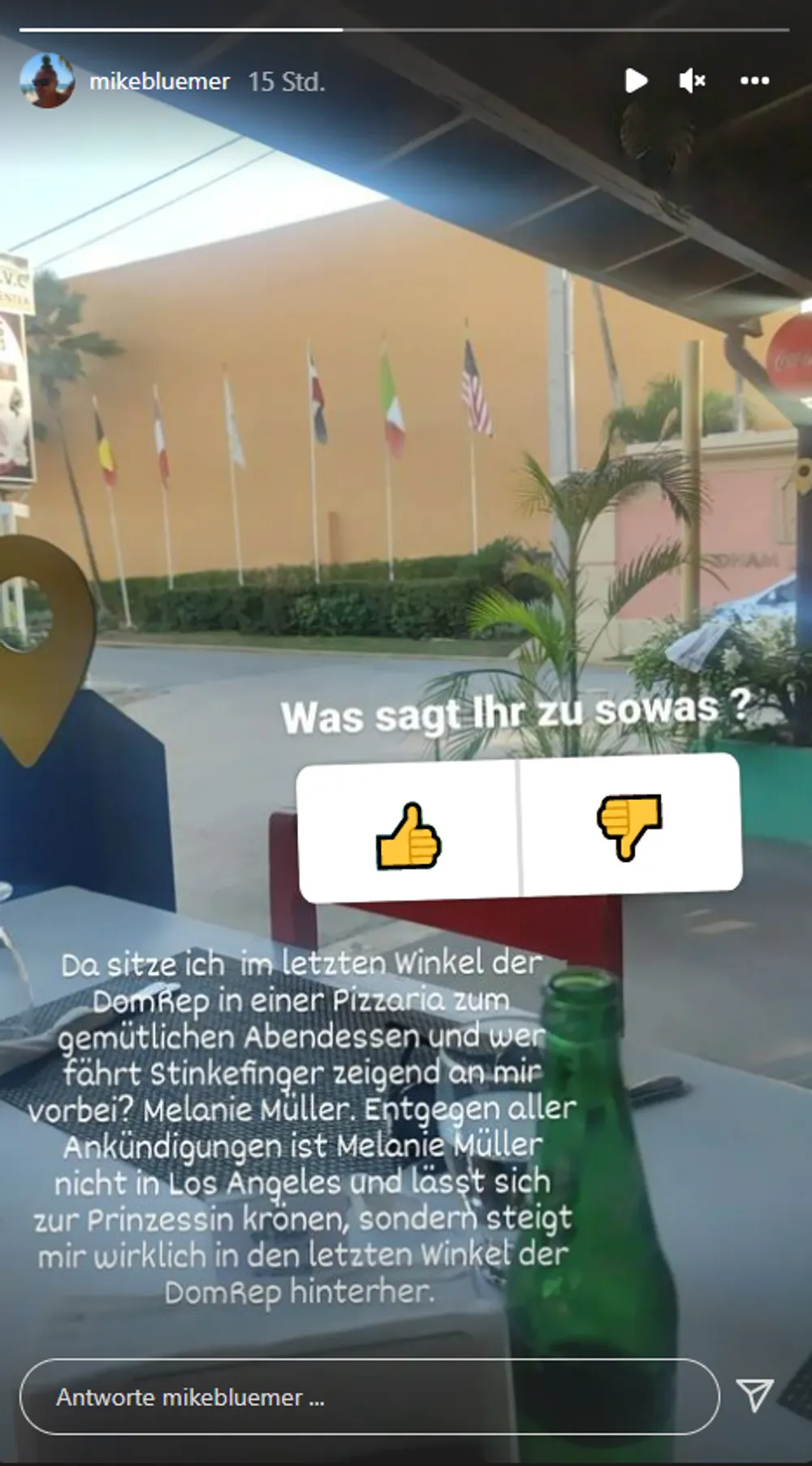 Mike Blümers Statement zu Melanie Müller Mike Blümers Statement zu Melanie Müller