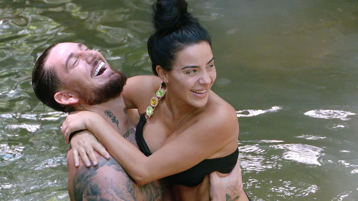 Mike Heiter und Leyla Lahouar