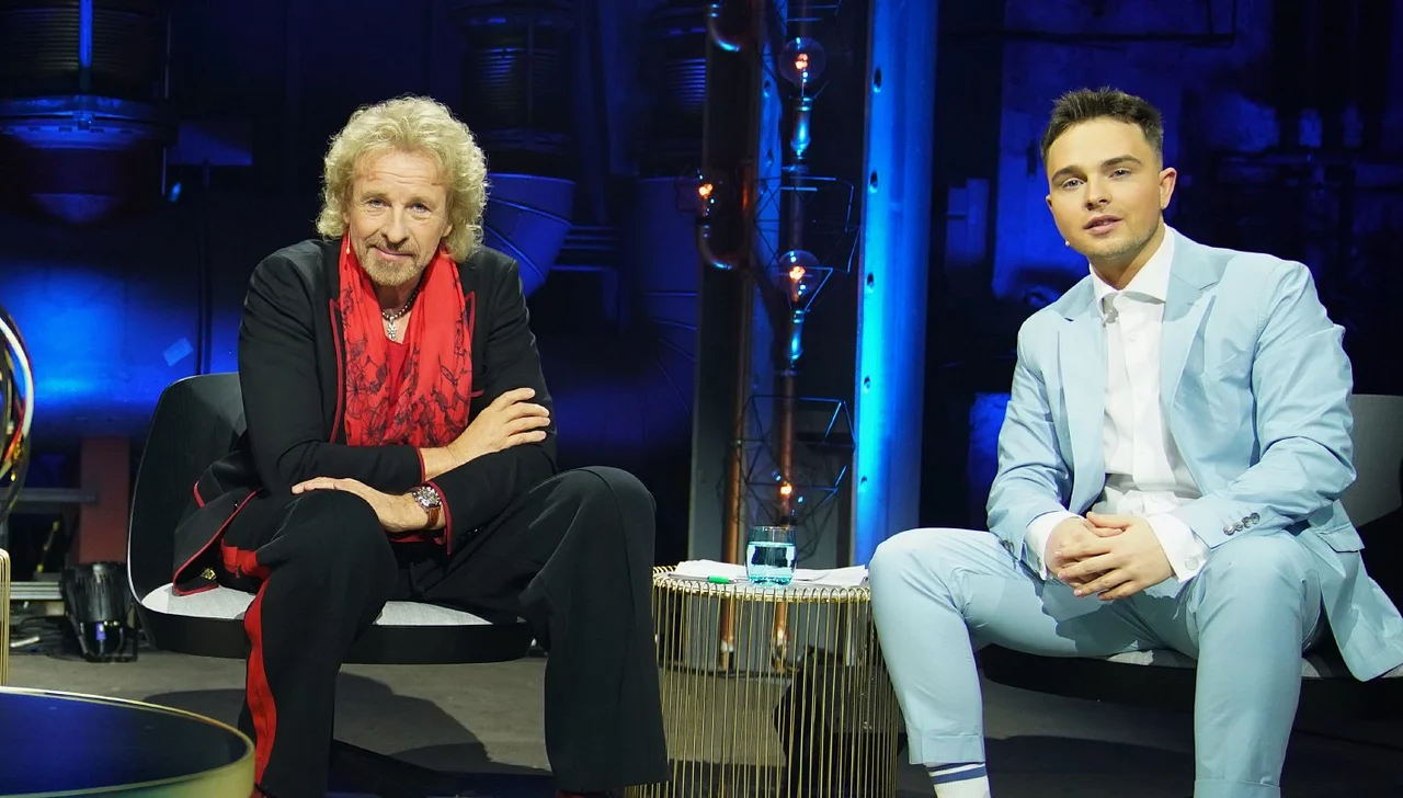 Thomas Gottschalk und Mike Singer Thomas Gottschalk und Mike Singer - Foto: TVNOW/ Stefan Gregorowius