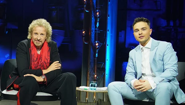 Thomas Gottschalk und Mike Singer