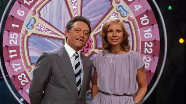 Monika Sundermann und Hans Rosenthal bei "Dalli Dalli"