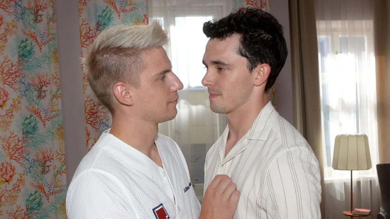 Moritz (Lennart Borchert) und Luis (Marc Weinmann) Moritz (Lennart Borchert) und Luis (Marc Weinmann) - Foto: RTL/ Rolf Baumgartner