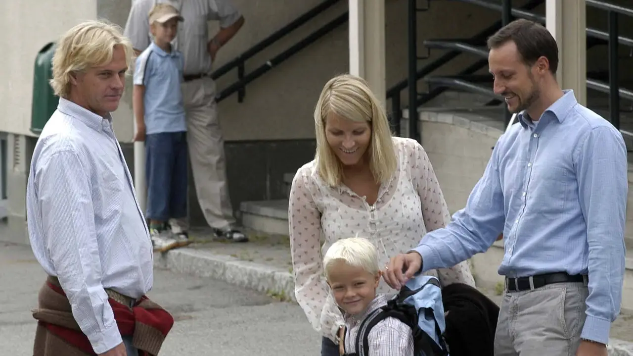 Marius Borg Høiby und sein Vater Morton Borg Marius Borg Høiby und sein Vater Morton Borg - Foto: IMAGO / TT
