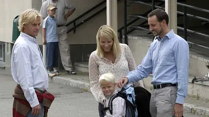 Marius Borg Høiby und sein Vater Morton Borg