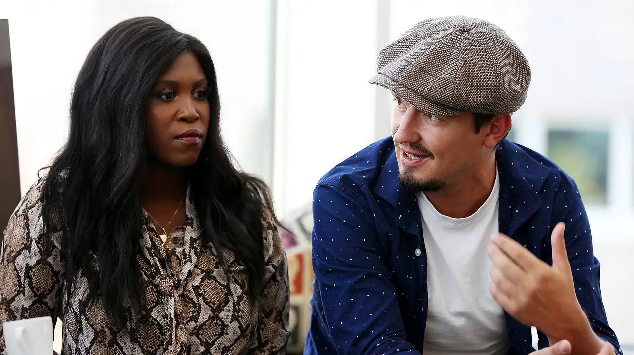 Motsi Mabuse und Evgenij Voznyuk Motsi Mabuse und Evgenij Voznyuk - Foto: IMAGO/ Hartenfelser